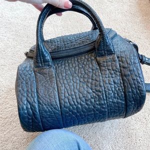 ALEXANDER WANG Lambskin Rockie Black handbag